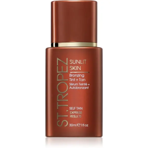 St.Tropez St.Tropez Sunlit Skin Bronzing Tint + Tan тониращ автобронзантен крем за лице 1 бр.