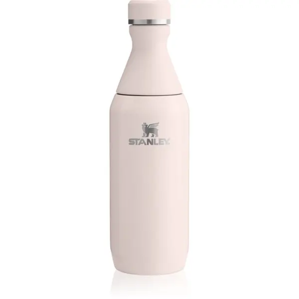 Stanley Stanley All Day Slim Bottle неръждаема бутилка за вода малка Rose Quartz Gloss 350 мл.