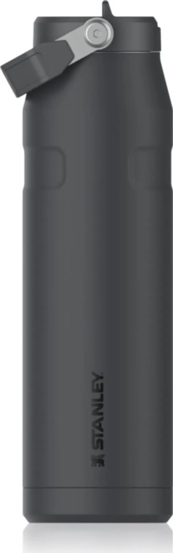 Stanley Stanley IceFlow™ Flip Straw Bottle неръждаема бутилка за вода със сламка Black 2.0 1060 мл.