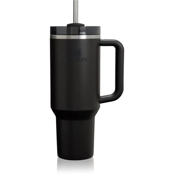 Stanley Stanley Quencher H2.O FlowState™ Tumbler неръждаема термочаша със сламка голям Black 1180 мл.