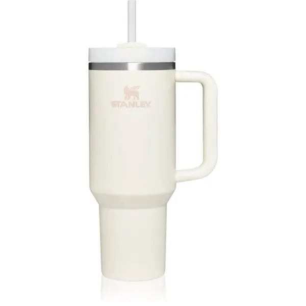 Stanley Stanley Quencher H2.O FlowState™ Tumbler неръждаема термочаша със сламка голям Cream Tonal 1180 мл.