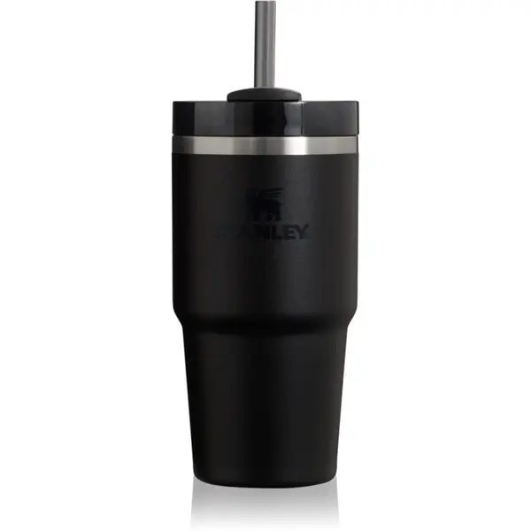 Stanley Stanley Quencher H2.O FlowState™ Tumbler неръждаема термочаша със сламка малък Black 2.0 600 мл.
