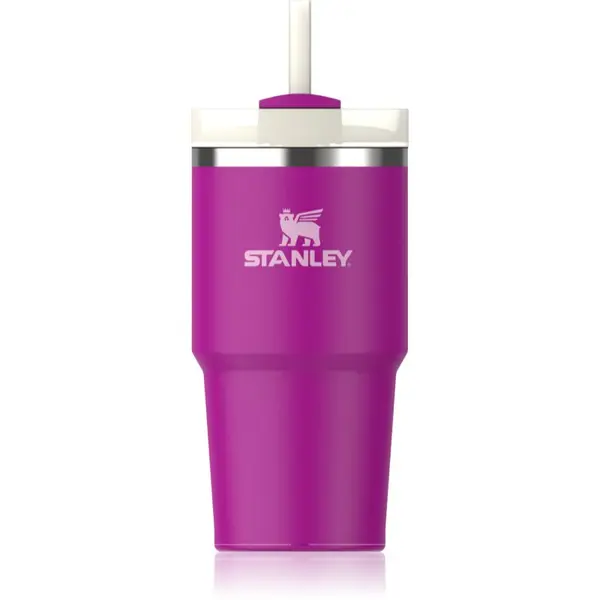 Stanley Stanley Quencher H2.O FlowState™ Tumbler неръждаема термочаша със сламка малък Violet Blossom 600 мл.