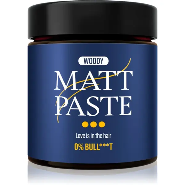 Steve's Steve's Hair Paste Medium стилизираща паста за мъже Woody 90 гр.