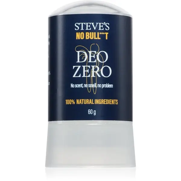 Steve's Steve's No Bull***t Deo Zero натурален твърд дезодорант за мъже и жени 60 гр.