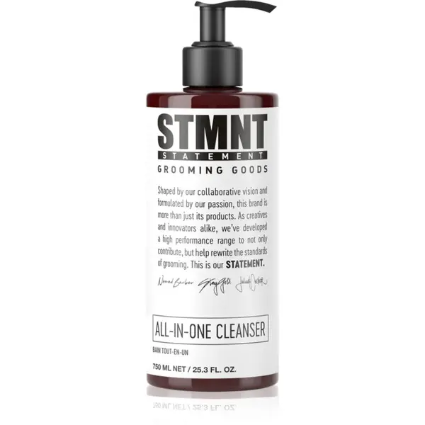 STMNT STMNT Care All-In-One Cleanser шампоан за коса, брада и тяло 750 мл.