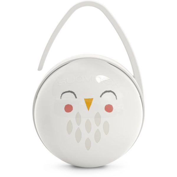 Suavinex Suavinex Bonhomia Duo кутийка за биберон White 1 бр.