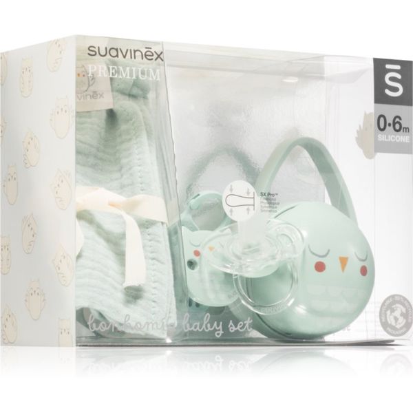 Suavinex Suavinex Bonhomia Gift Set Green подаръчен комплект (за деца от раждането им)