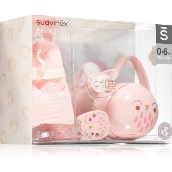 Suavinex Suavinex Bonhomia Gift Set Pink подаръчен комплект (за деца от раждането им)