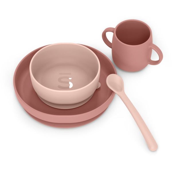 Suavinex Suavinex Colour Essence Marshmallow Nude сет за хранене 4 m+(за деца )