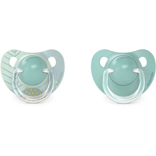 Suavinex Suavinex Dreams Anatomical 18 m+ биберон Green 2 бр.