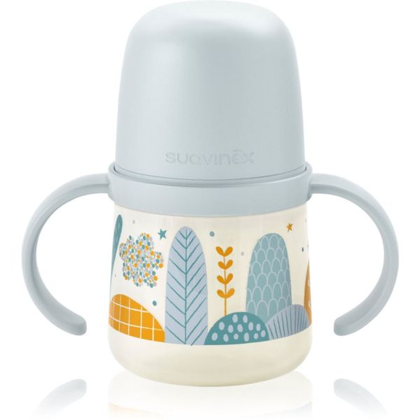 Suavinex Suavinex Dreams First детско шише с дръжки Blue 6 m+ 150 мл.
