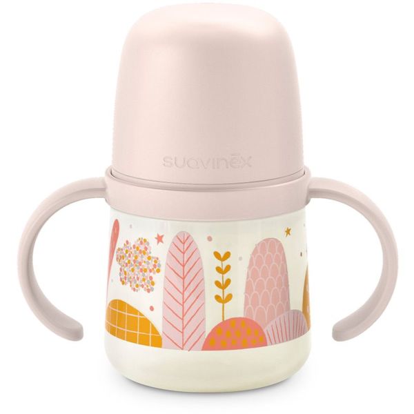 Suavinex Suavinex Dreams First детско шише с дръжки Pink 6 m+ 150 мл.