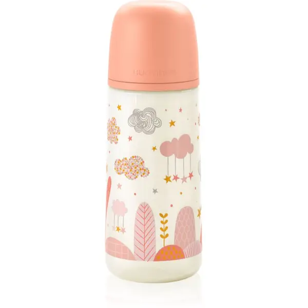 Suavinex Suavinex Dreams SX Pro Physiological L бебешко шише 6 m+ Dense Flow - Pink 360 мл.