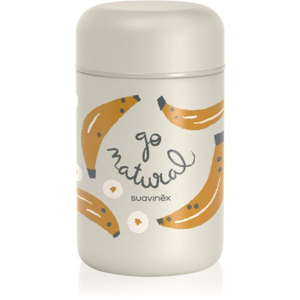 Suavinex Suavinex Go Natural Food Flask термос 0 m+ Bananas 400 мл.