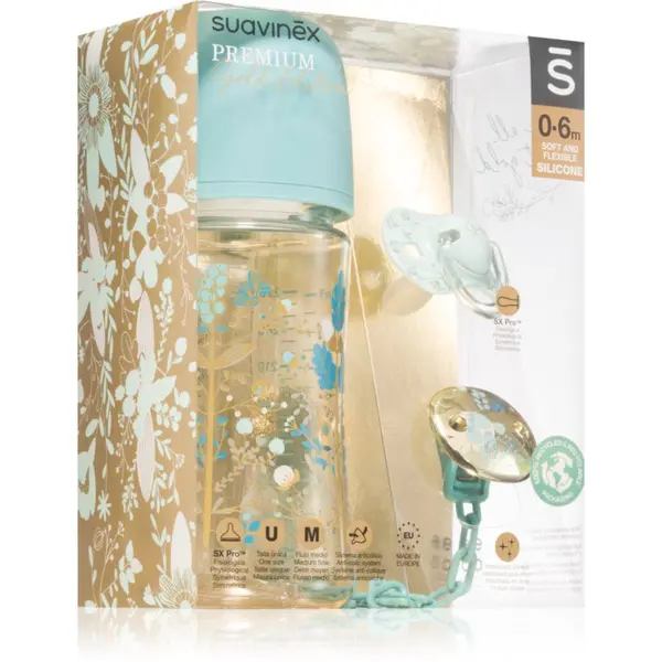 Suavinex Suavinex Gold Premium Gift Set Blue подаръчен комплект за бебета