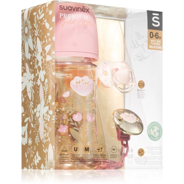 Suavinex Suavinex Gold Premium Gift Set Pink подаръчен комплект (за бебета)