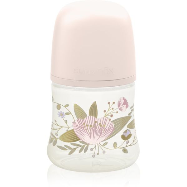 Suavinex Suavinex Gold Premium SX Pro Physiological бебешко шише S Slow Flow 0 m+ Pink 150 мл.