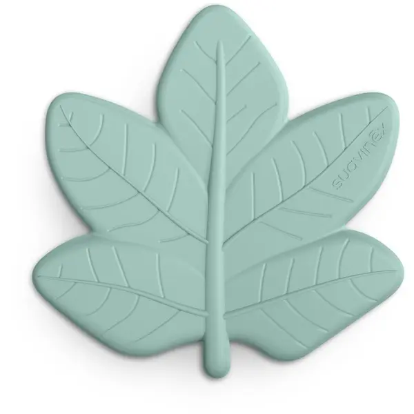 Suavinex Suavinex Poetry Forest Leaf Teether гризалка 0 m+ Green 1 бр.