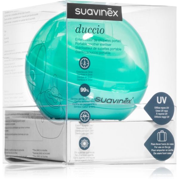 Suavinex Suavinex Portable Soother Steriliser UV стерилизатор Green 1 бр.