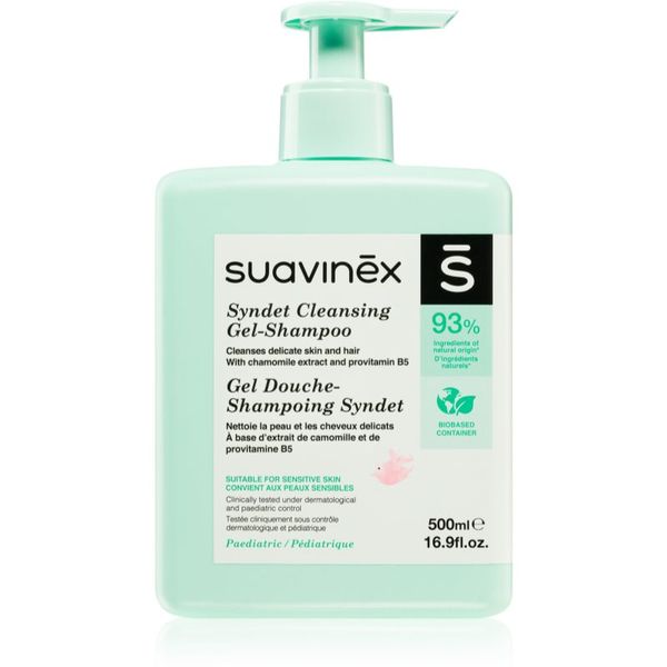 Suavinex Suavinex Syndet Cleansing Gel-Shampoo детски шампоан 2 в 1 500 мл.