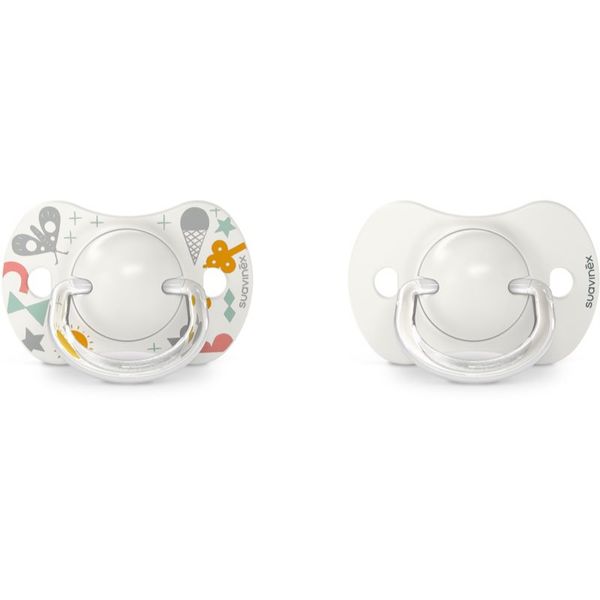 Suavinex Suavinex Walk 0-6 m биберон Cream 2 бр.