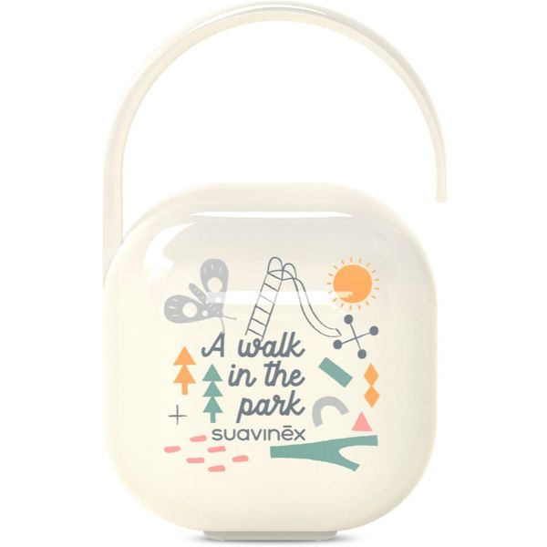 Suavinex Suavinex Walk кутийка за биберон Cream 1 бр.