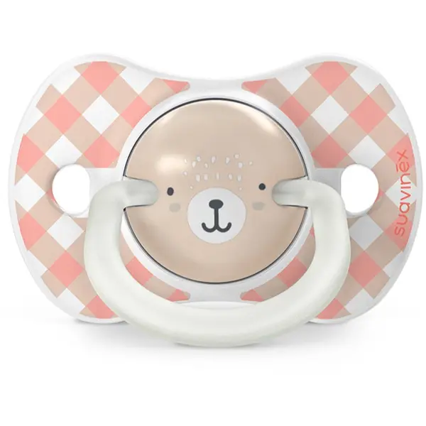 Suavinex Suavinex Wild & Free Night & Day биберон 6-18 m Pink 2 бр.