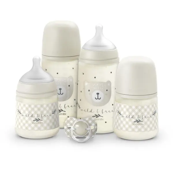 Suavinex Suavinex Wild & Free Set комплект за бебета 0m+ Beige