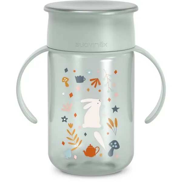 Suavinex Suavinex Wonderland 360° Trainer Cup преходна чаша Green 340 мл.