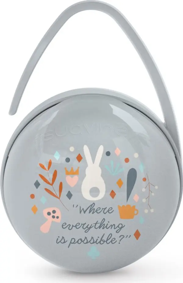 Suavinex Suavinex Wonderland Duo Soother Case кутийка за биберон Dark Blue 1 бр.