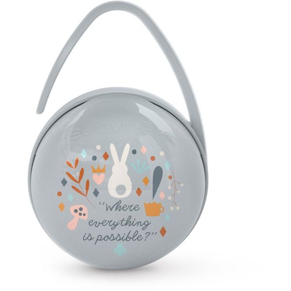 Suavinex Suavinex Wonderland Duo Soother Case кутийка за биберон Dark Blue 1 бр.