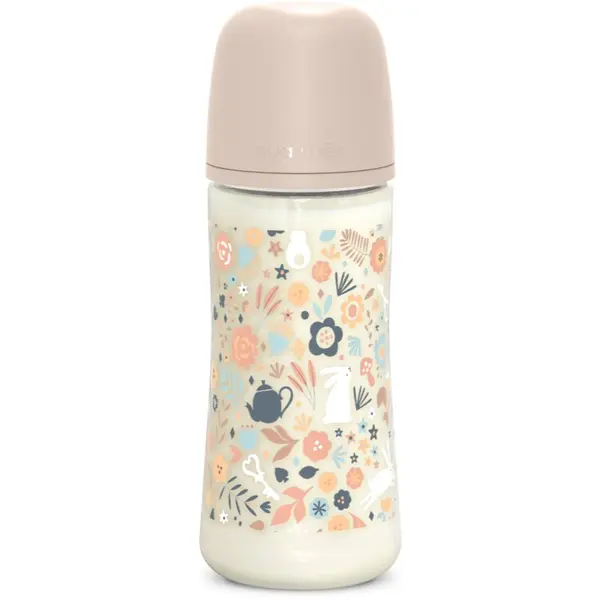 Suavinex Suavinex Wonderland SX Pro Physiological Anti-Colic бебешко шише L Dense Flow 6 m+ Liberty Pink 360 мл.