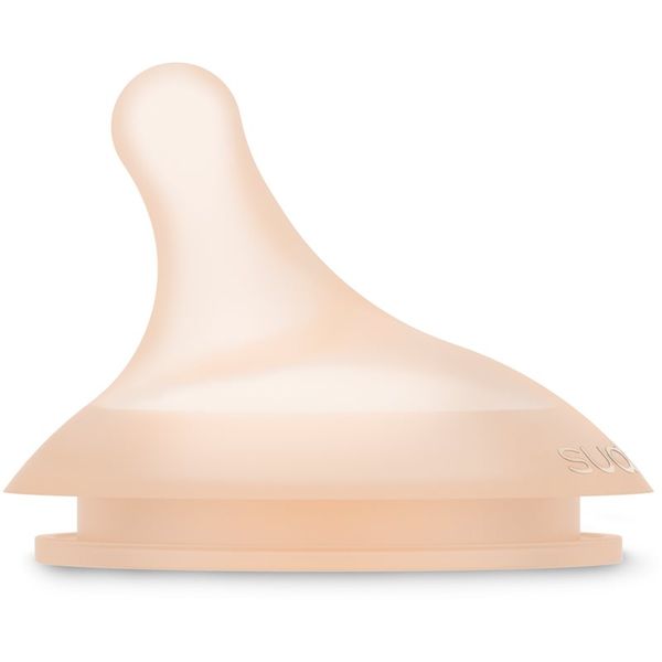Suavinex Suavinex Zero Zero Bottle Teat биберон за шише A Adaptable Flow 2 бр.