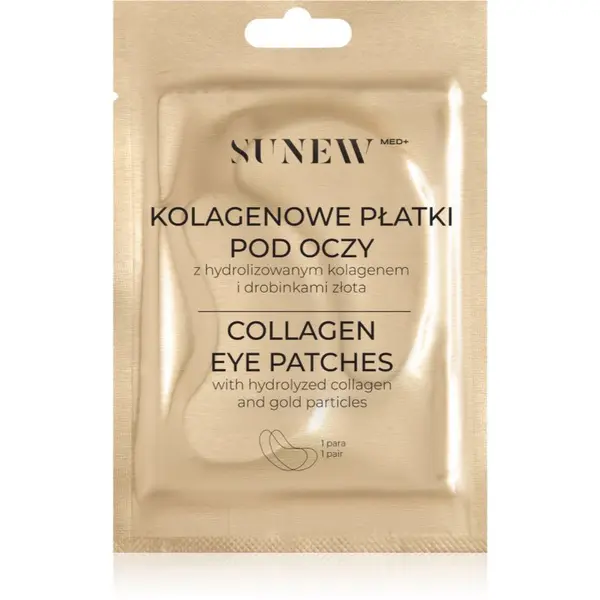 SUNEWMED+ SUNEWMED+ Brightening Collagen Eye Patches очни гелови подплънки против стареене с колаген 2 бр.