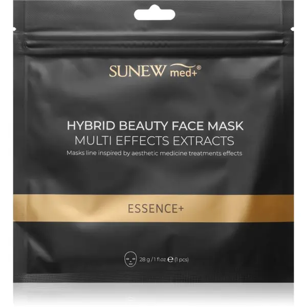 SUNEWMED+ SUNEWMED+ ESSENCE+ Face Sheet Mask with Peptides and Snail Mucin хидратираща платнена маска с пептиди 4 бр.
