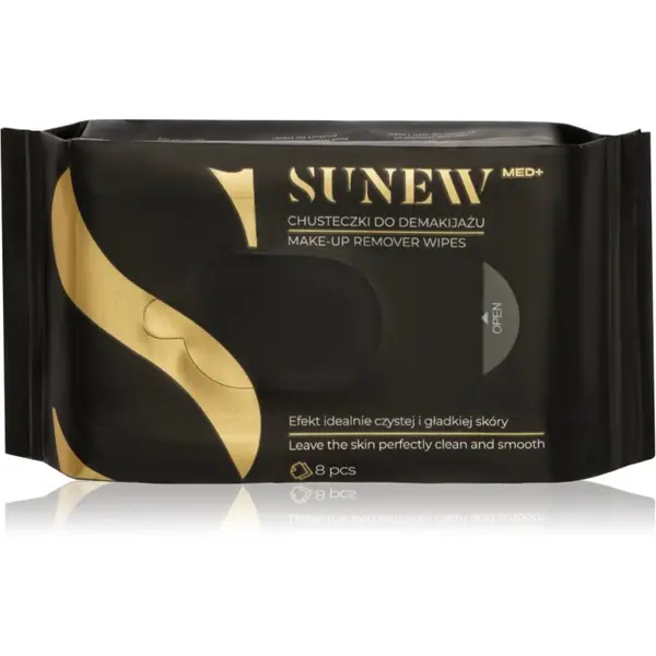 SUNEWMED+ SUNEWMED+ Face and Eye Makeup Remover Wipes кърпички за почистване на грим за лице и очи 8 бр.
