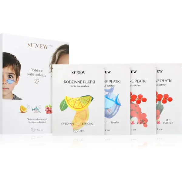 SUNEWMED+ SUNEWMED+ Family Eye Patches възстановяващи възглавнички с хидрогел за очи с церамиди 4x2 бр.