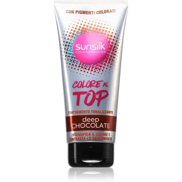 Sunsilk Sunsilk Top Colour интензивна грижа неутрализиращ кафеникавите оттенъци Deep Chocolate 180 мл.