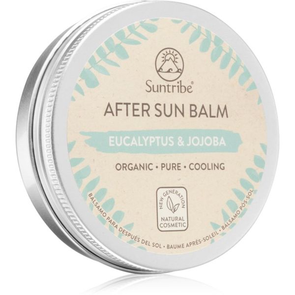 Suntribe Suntribe After Sun Balm Eucalyptus & Jojoba успокояващ балсам за след слънчеви бани с охлаждащ ефект 100 мл.