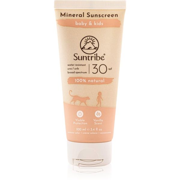 Suntribe Suntribe Kids Mineral Sunscreen минерален защитен крем за лице и тяло за деца 100 мл.