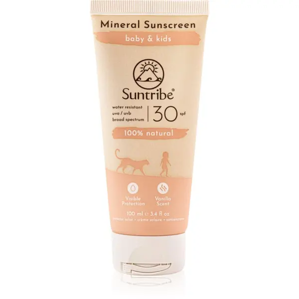 Suntribe Suntribe Kids Mineral Sunscreen минерален защитен крем за лице и тяло за деца 100 мл.