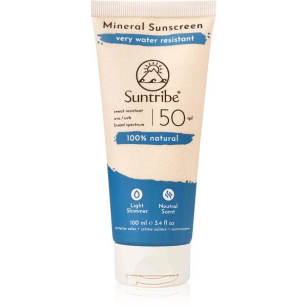 Suntribe Suntribe Mineral Sunscreen минерален защитен крем за лице и тяло SPF 50 100 мл.