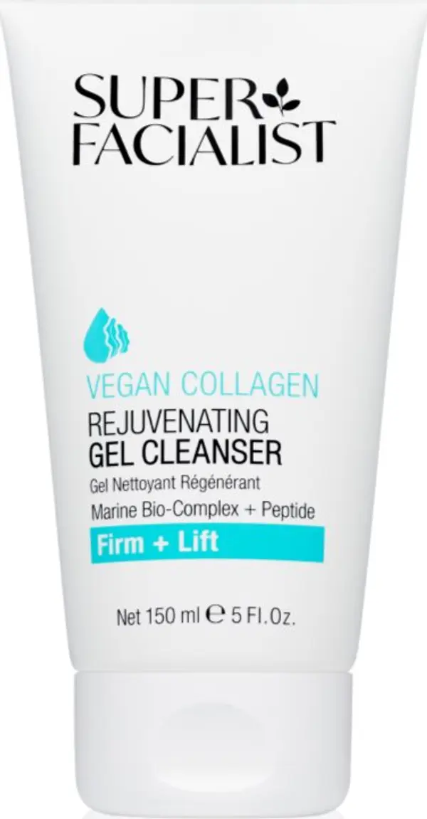 Super Facialist Super Facialist Vegan Collagen дълбоко почистващ гел за стягане на кожата 150 мл.