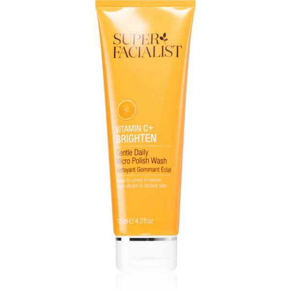 Super Facialist Super Facialist Vitamin C+ Brighten озаряващ пилинг за лице, врат и деколкте 125 мл.