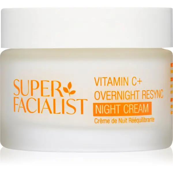 Super Facialist Super Facialist Vitamin C+ Overnight Resync озаряващ нощен крем с витамин С 50 мл.