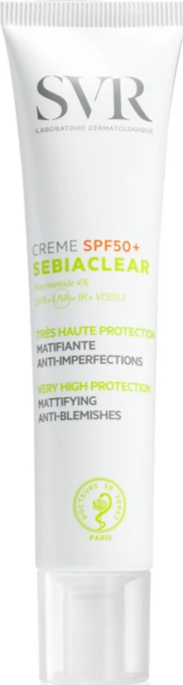 SVR SVR Sebiaclear защитен матиращ крем за лице SPF 50+ 40 мл.
