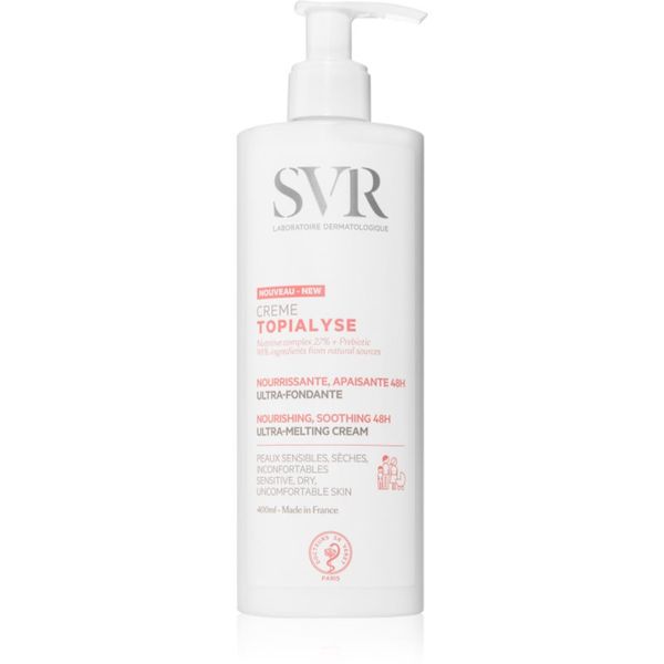 SVR SVR Topialyse интензивно подхранващ крем за чувствителна кожа 400 мл.