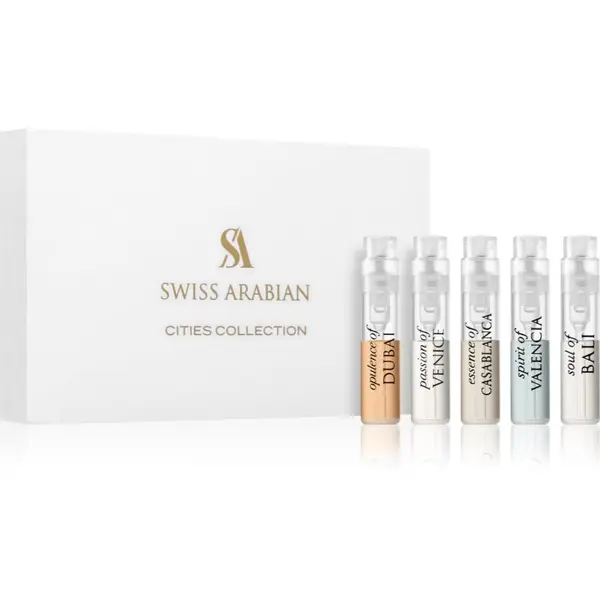 Swiss Arabian Swiss Arabian Cities Collection комплект унисекс 5x1.7 мл.
