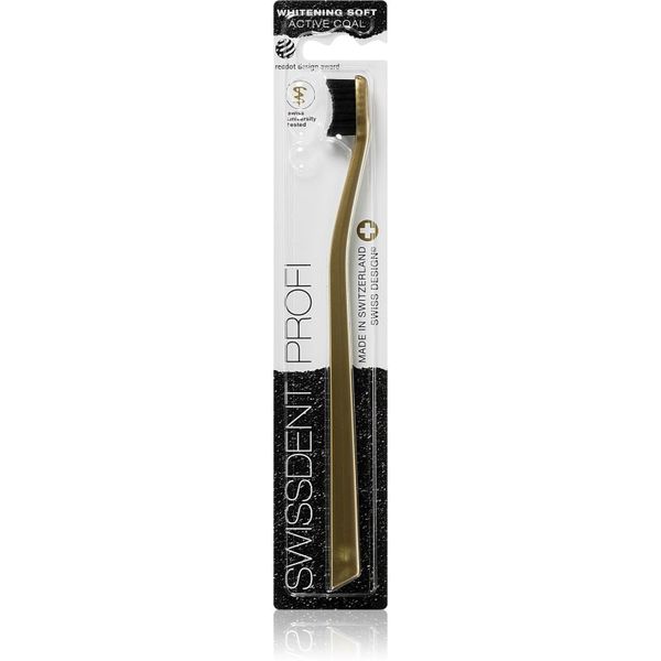 Swissdent Swissdent Whitening Gold Active Coal четка за зъби 1 бр.